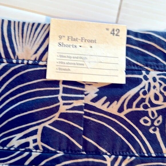 Pair Goodfellow Cotton Stretch Activewear Graphic Designed Shorts 42 NWT - Picture 14 of 14